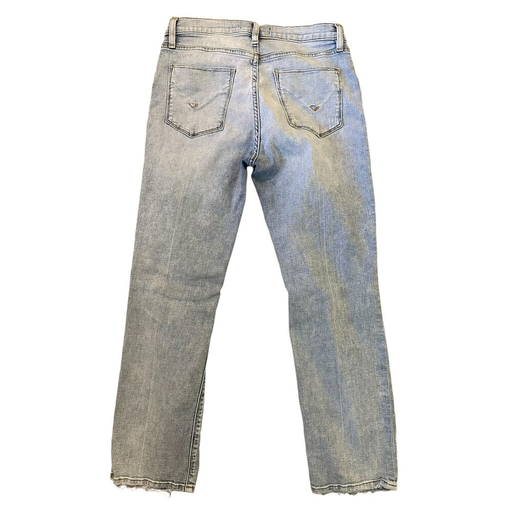 EUC Hudson Nico Straight Distressed Jeans Size 29 StreetStyleDenim ModelOffDuty - Picture 2 of 11